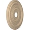 Ekena Millwork Cole PVC Medallion (Canopies up to 6"), 22"OD x 3 1/2"ID x 1"P, UltraCover Satin Smokey Beige CMP22COGBE - alternate 3